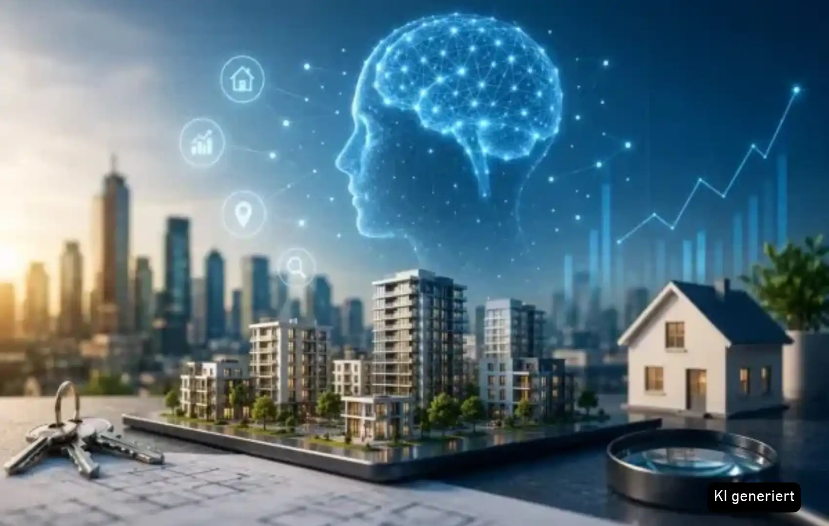 Künstliche Intelligenz beeinflusst die Immobilienbranche in Stuttgart.