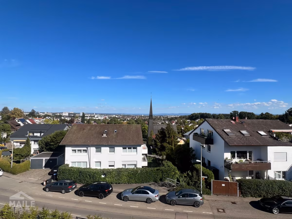 Ausblick vom Wohnzimmer