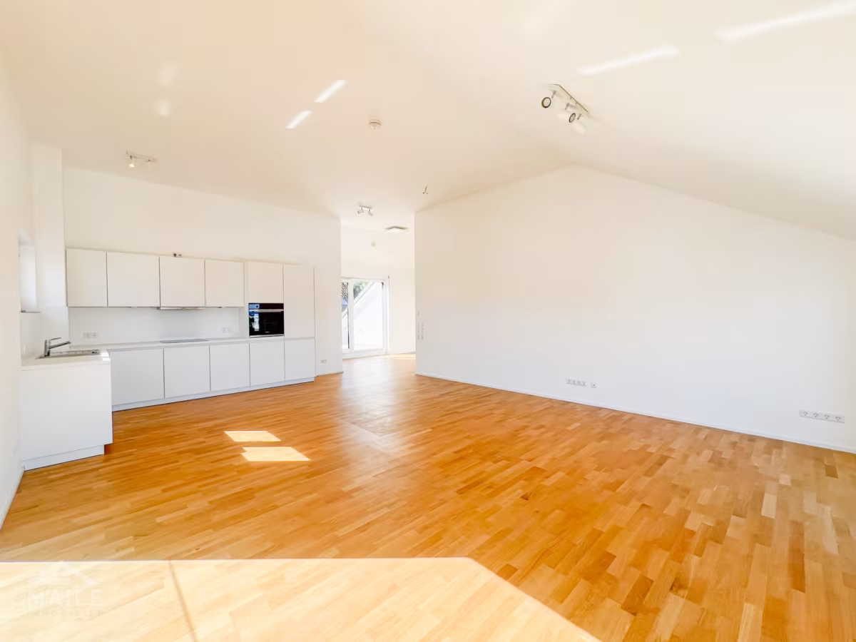 Wohn und Esszimmer + Küche