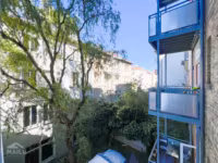 Ausblick vom Balkon
