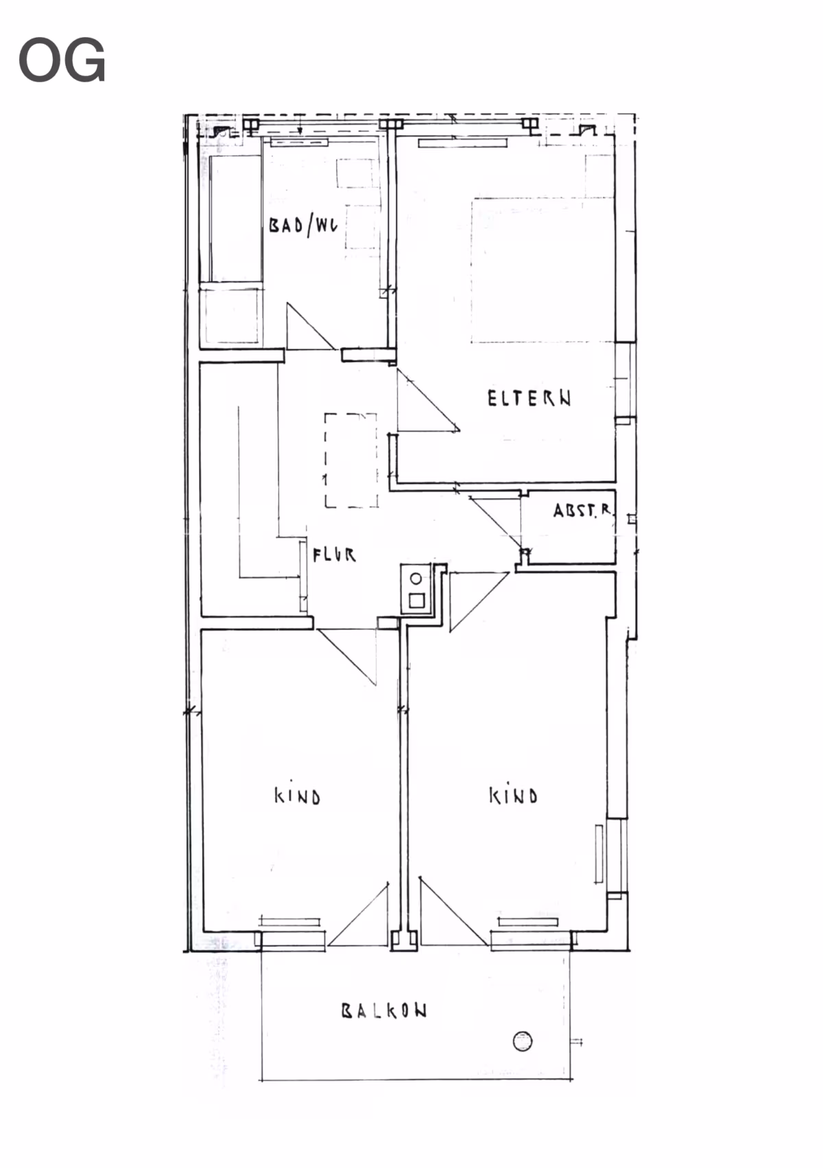 Grundriss Obergeschoss