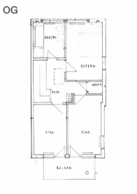 Grundriss Obergeschoss