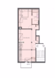 Grundriss - Moderne 2,5-Zimmer-Wohnung mit EBK über den Dächern des beliebten Heusteigviertels