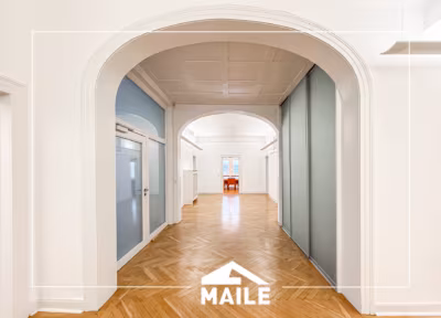 Prestigious office floor in a listed villa in a half-height location, 70184 Stuttgart, Office area