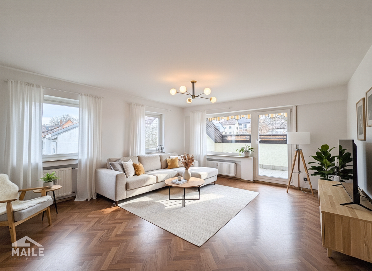 Wohnzimmer - Visualisierung