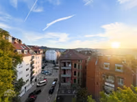 Ausblick vom Balkon