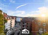 Aussicht vom Balkon