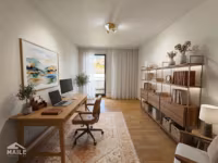 Arbeits-/Kinder-/Schlafzimmer virtuelles Homestaging