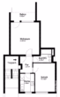 Grundriss - Gemütliche 2-Zimmerwohnung mit Balkon und TG-Stellplatz!