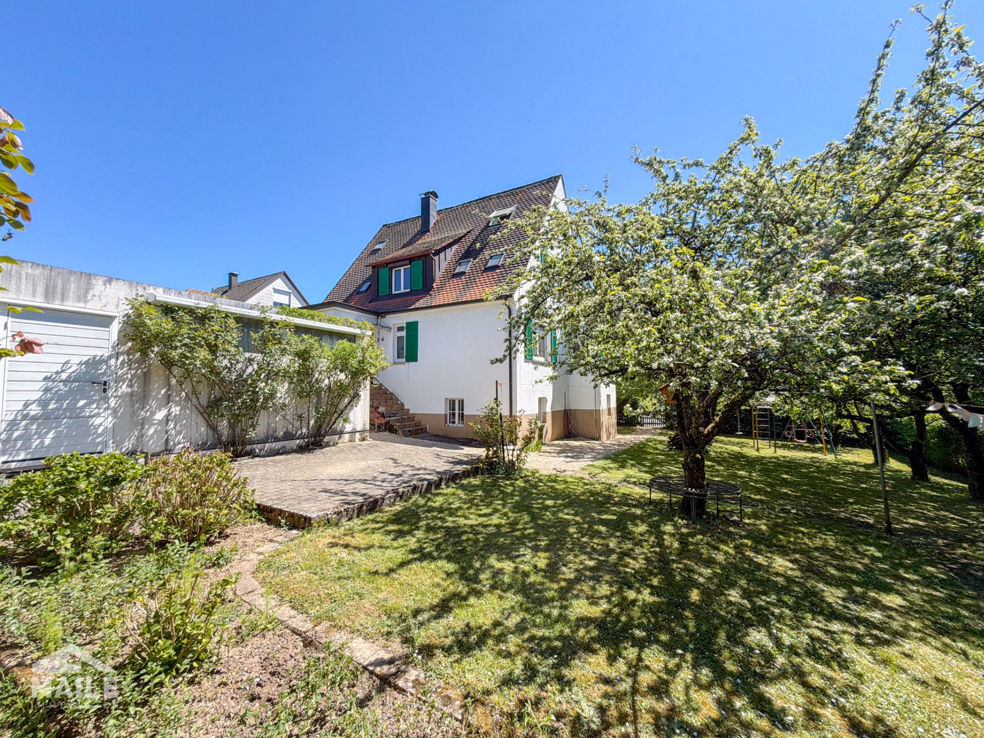 Terrasse und Garten