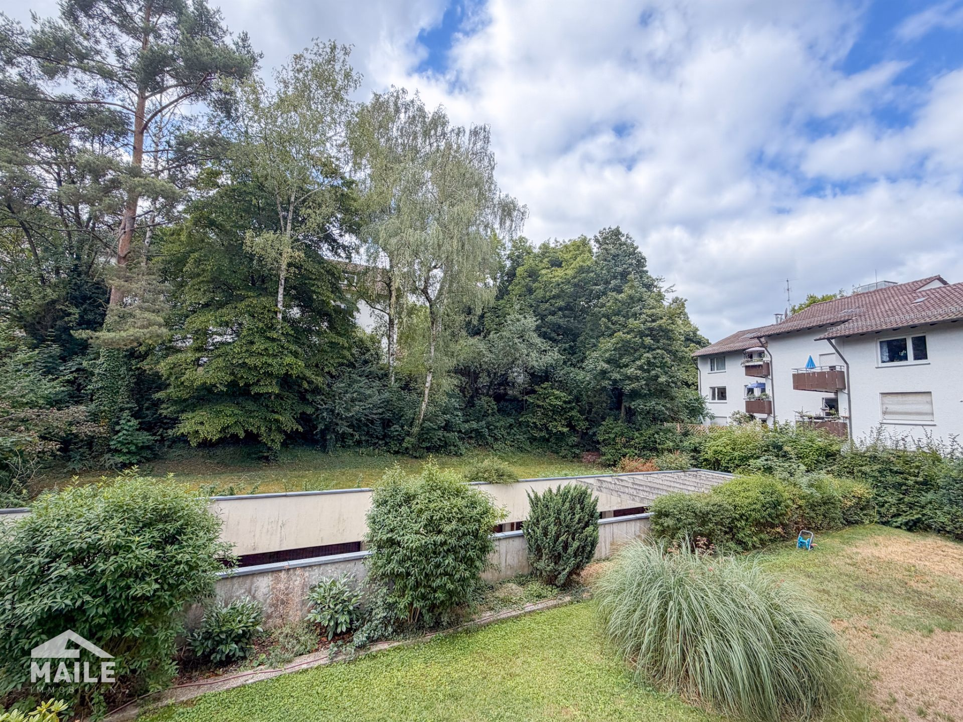 Ausblick Balkon