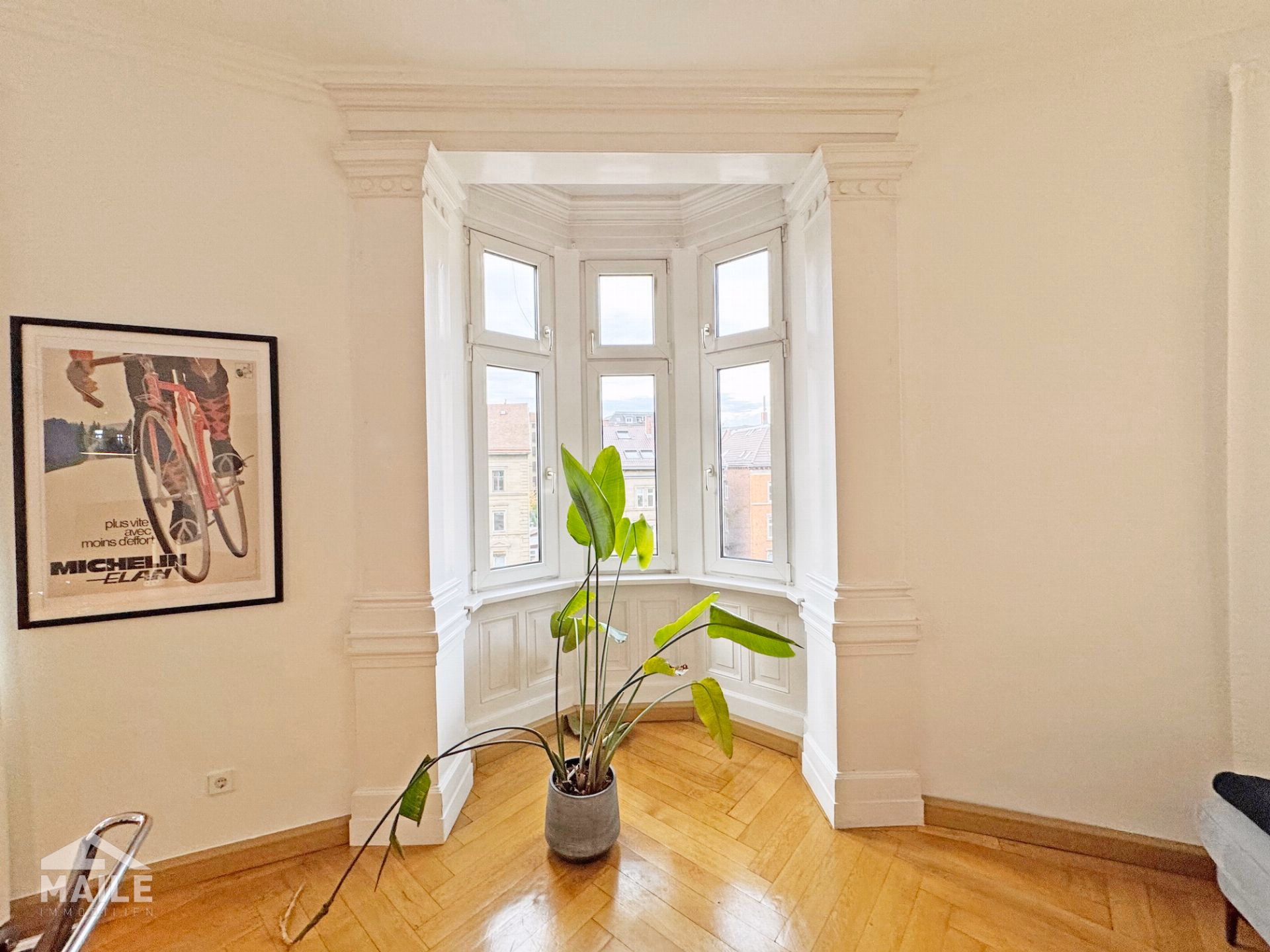 Wohnzimmer Erker
