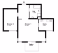 Grundriss - Sonnige 2-Zimmer Wohnung mit Balkon und TG-Stellplatz!