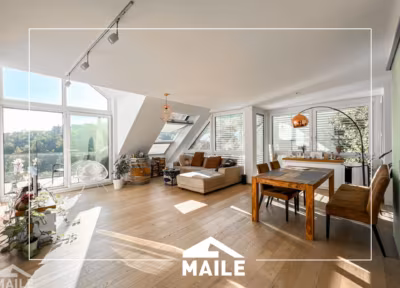 Traumhafte 3,5-Zimmer Luxuswohnung mit sonniger Terrasse in ruhiger Lage., 70186 Stuttgart, Etagenwohnung