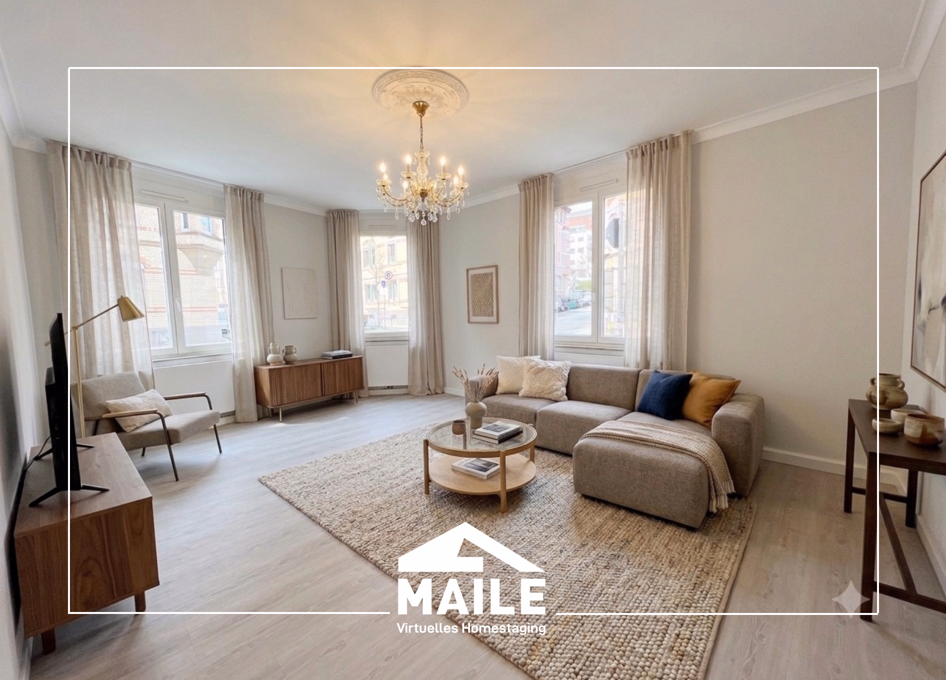 Virtuelles Homestaging Wohnen