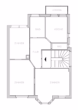 floor plan - Fantastic 3-room attic apartment in an old building with a view over the city