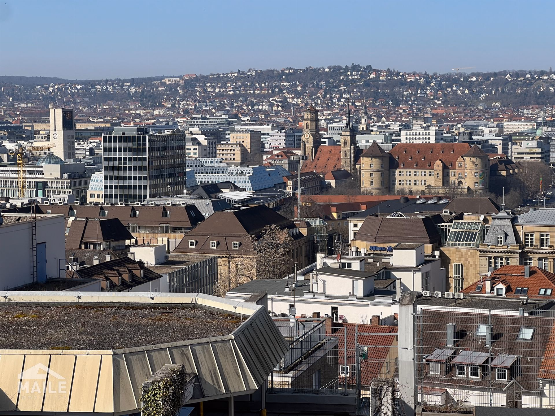 Ausblick über die Stadt