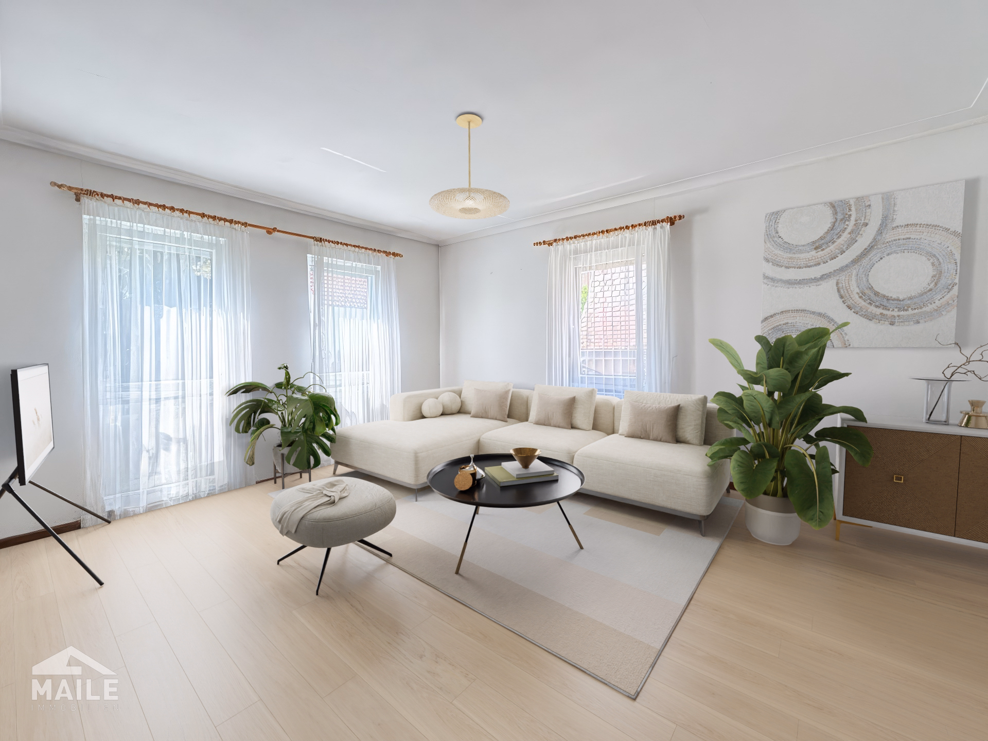 Wohnung OG - digitales Staging