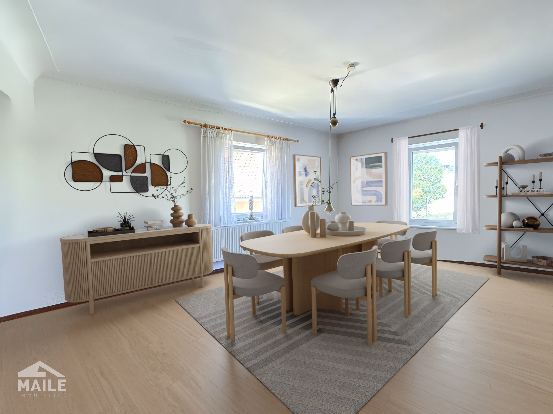 Wohnung OG - digitales Staging
