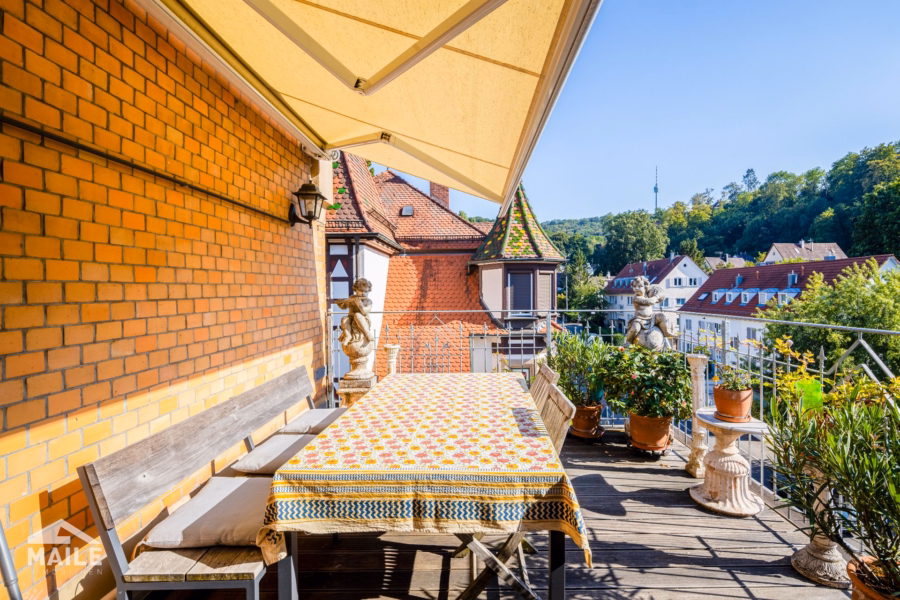 Terrasse Wohnbereich OG