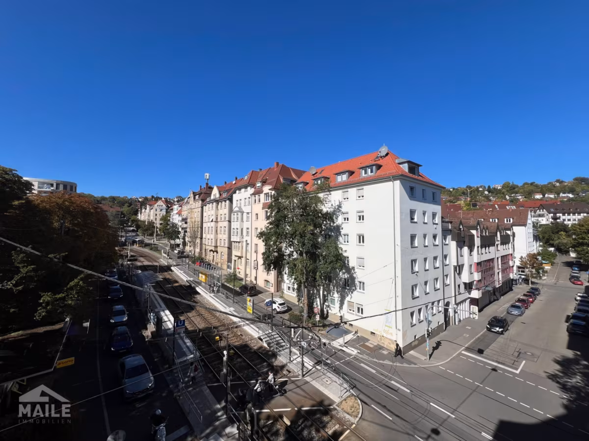 Ausblick vom Wohn und Esszimmer