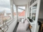 Loggia - Traumhafte 3-Zimmer-Altbau-Dachgeschosswohnung mit Blick über die Stadt