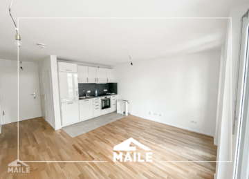 Neuwertige und helle 2 Zimmer-Wohnung mit Balkon, EBK und TG-Stellplatz, 71522 Backnang, Etagenwohnung