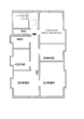 Sonnige 3-Zimmer-Wohnung mit zusätzlichem Arbeitszimmer am schönen Killesberg - Grundriss
