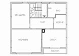 Hochwertige 3 Zimmer Wohnung mit Parkettböden und Balkon in gefragter Lage - Grundriss