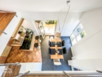 Hochwertige Maisonette Wohnung mit Dachbalkon, Tiefgarage und tollem Ausblick! - Blick aus Galerie